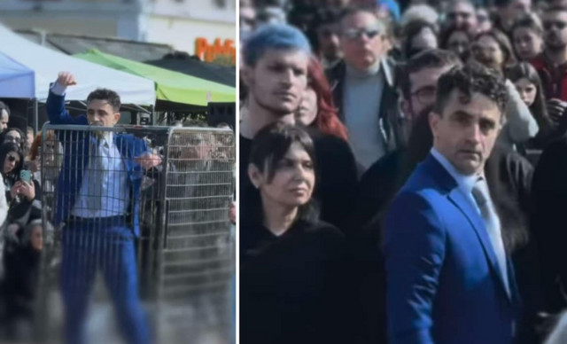 Ανατριχιαστικό! Το καλλιτεχνικό δρώμενο που αναπαριστά το δυστύχημα στα Τέμπη και το μπάζωμα