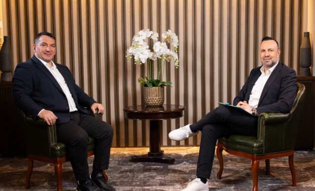Ο ζωντανός μύθος του παγκόσμιου αθλητισμού Πύρρος Δήμας ΤΕΤ-Α-ΤΕΤ στον ALPHA