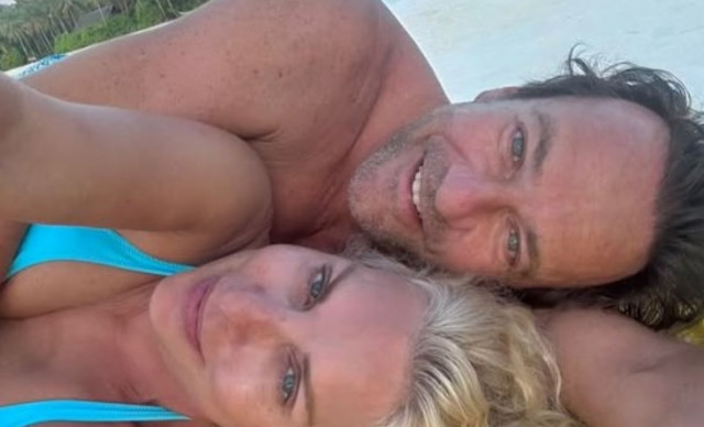 Η Μενεγάκη και ο Παντζόπουλος full in love μπροστά στον φακό