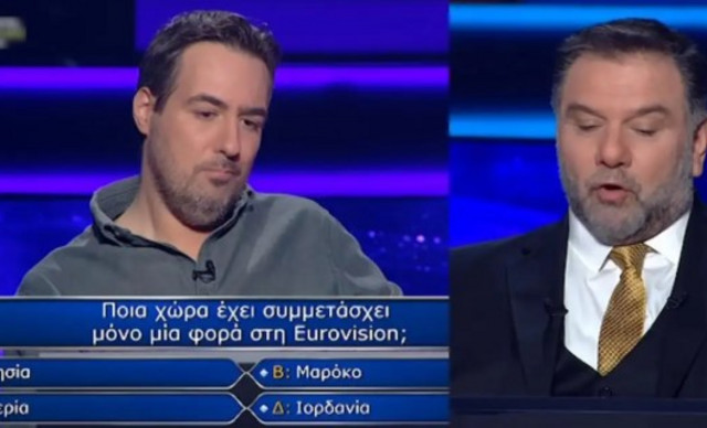 Εκατομμυριούχος: Επική «γκάφα» στην ερώτηση των 20.000 – Ο Αρναούτογλου έδωσε λάθος πληροφορία στον παίκτη