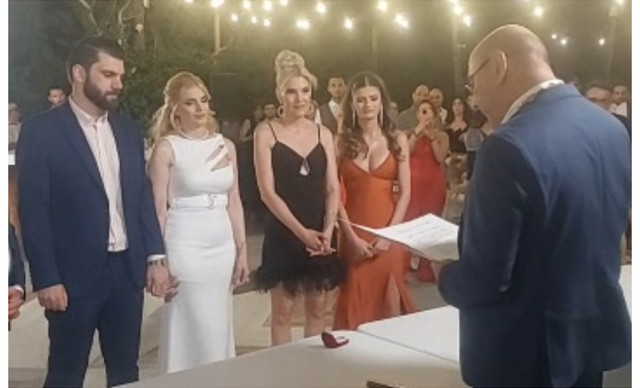Ανδρέας Κημήτρης: Παντρεύτηκε την εκλεκτή της καρδιάς του, Σκεύη Σταύρου (ΦΩΤΟ)