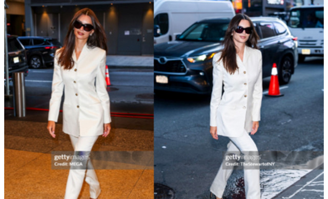 Η Calvin Klein έντυσε την Emily Ratajkowski στη Νέα Υόρκη
