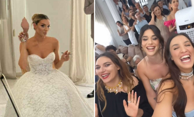 Παντρεύεται η Μαρία Πορφυρίου! Οι πρώτες εικόνες από τα αλλάματα – Το ονειρικό νυφικό και το γλέντι