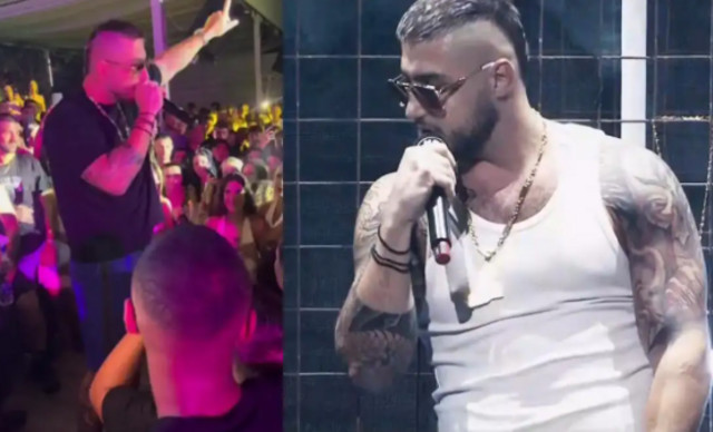 Rack – Τα «έψαλε» σε ανήλικο που έπινε σε live του: «Μην ξαναπιείς μπροστά μου, 15χρονο»