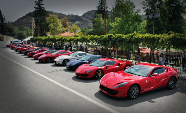 Η μαγεία της Ferrari κατακλύζει την Λάρνακα για καλό σκοπό