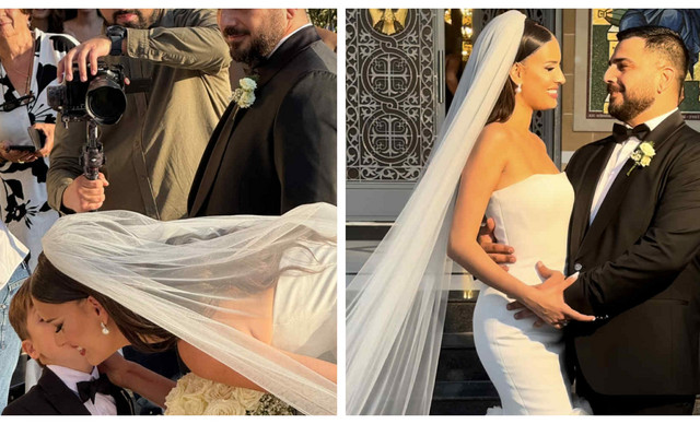Χρυσόστομος Φλουρέντζου – Χριστιάνα Μάρκου: Ο γάμος τους τράβηξε όλα τα βλέμματα