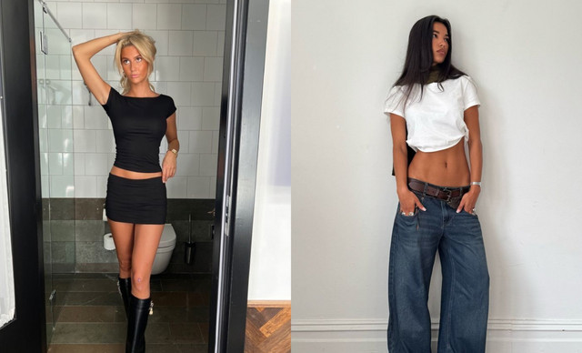 Το comeback των 2000s: low-rise jeans, μίνι φούστες και statement ζώνες