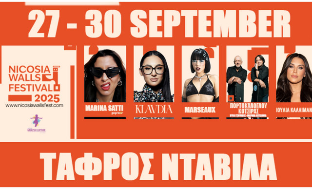 Το Nicosia Walls Festival επιστρέφει πιο δυνατό από ποτέ! Aναλυτικά πότε θα εμφανιστεί ο κάθε καλλιτέχνης