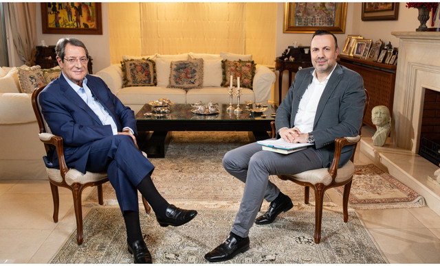«ΤΕΤ-Α-ΤΕΤ ΣΤΟΝ ALPHA» με τον τέως Πρόεδρο της Κυπριακής Δημοκρατίας κ. Νίκο Αναστασιάδη