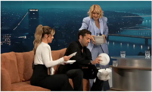Κωνσταντίνος Αργυρός: «Τα έσπασε» σε late night show της Σερβίας (ΒΙΝΤΕΟ)