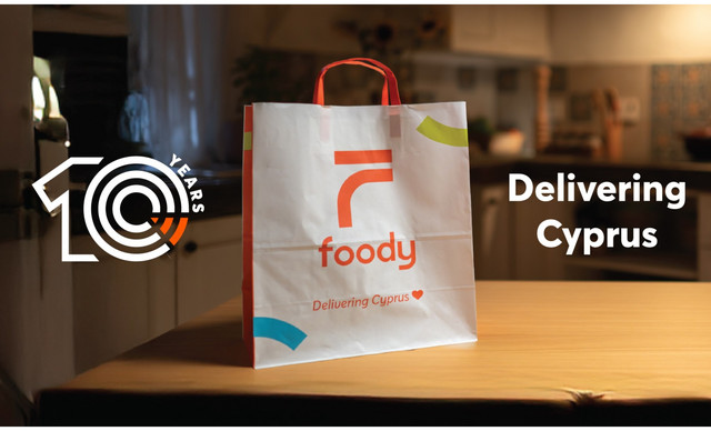 10 Χρόνια Foody: 10 Χρόνια Delivering Cyprus
