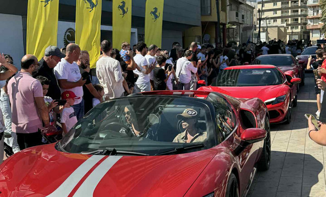 Η μαγεία της Ferrari κατέκλυσε την Λάρνακα για καλό σκοπό