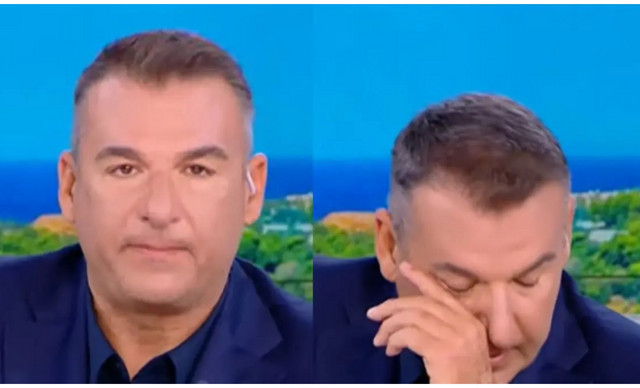 «Λύγισε» στον αέρα ο Γιώργος Λιάγκας