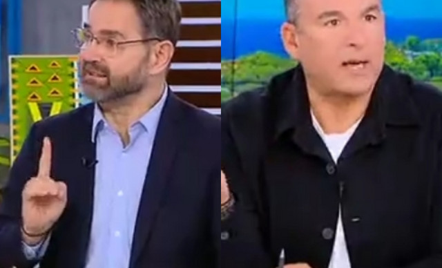 Άγριο ξέσπασμα από τον Λιάγκα στον Μπαλάσκα – «Την εκπομπή αυτή τη διευθύνω εγώ»