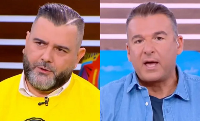H έντονη επίθεση του Βαγγέλη Σερίφη στον Γιώργο Λιάγκα on air