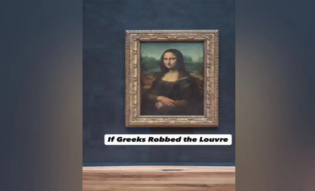 Αν το Λούβρο το έκλεβαν Έλληνες – Επικό βίντεο με την Ελληνίδα μάνα στην κλοπή του αιώνα