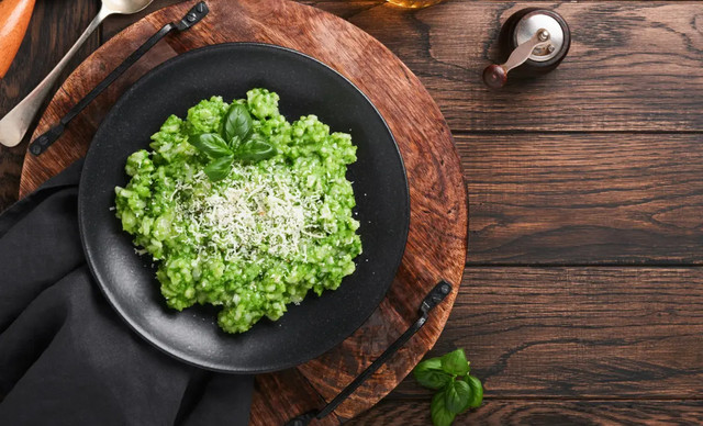 Νόστιμη συνταγή για Ιταλικό ριζότο με pesto