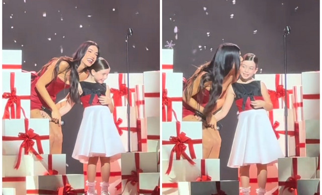 Ήβη Αδάμου: Ανέβηκε στη σκηνή του MadWalk με την κόρη της (ΒΙΝΤΕΟ)