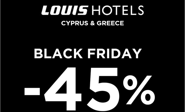 Black Friday με την Louis Hotels: Διακοπές με 45% έκπτωση!