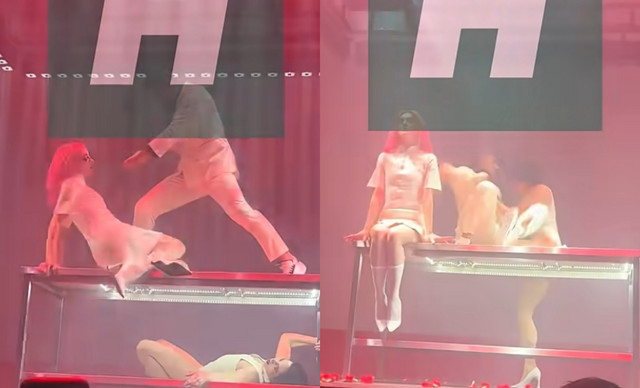 Σάκης Ρουβάς: Ατύχημα πάνω στην πίστα – Έπεσε από ειδική κατασκευή (ΒΙΝΤΕΟ)