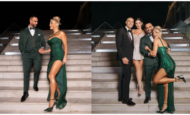 Ιωάννα Τούνη: Αντιδράσεις για το ντύσιμό της στον γάμο της Στέλλας Πάσσαρη