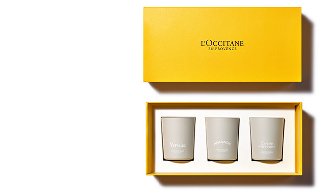 Τo HELLO! σου χαρίζει ένα Χριστουγεννιάτικο σετ τριών κεριών L’Occitane