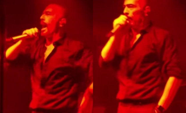 Βαλάντης: Έγινε έξαλλος με τους μουσικούς του και τους έφτυσε πάνω στη σκηνή (Βίντεο)