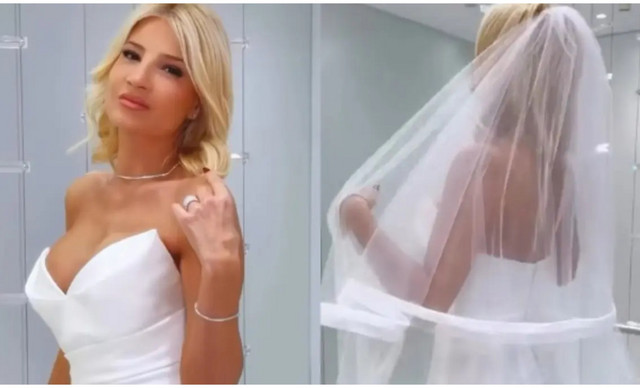Φαίη Σκορδά: Δοκίμασε νυφικά και μονόπετρα και «άναψε φωτιές» στο Instagram (ΒΙΝΤΕΟ)