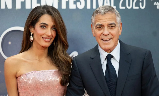 George &kappa;&alpha;&iota; Amal Clooney: &Alpha;&pi;έ&kappa;&tau;&eta;&sigma;&alpha;&nu; &tau;&eta; &gamma;&alpha;&lambda;&lambda;&iota;&kappa;ή &upsilon;&pi;&eta;&kappa;&omicron;ό&tau;&eta;&tau;&alpha; &mu;&alpha;&zeta;ί &mu;&epsilon; &tau;&alpha; &pi;&alpha;&iota;&delta;&iota;ά &tau;&omicron;&upsilon;&sigmaf;