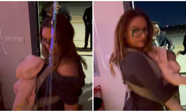 Ιωάννα Λαμπροπούλου: Ξεσήκωσε το πάρτι με την 7μηνών Λετίσια στον μάρσιπο (ΒΙΝΤΕΟ)