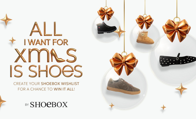 “All I Want for Xmas is Shoes”: Ο διαγωνισμός των SΗΟΕΒΟΧ επιστρέφει για τα δώρα των γιορτών!