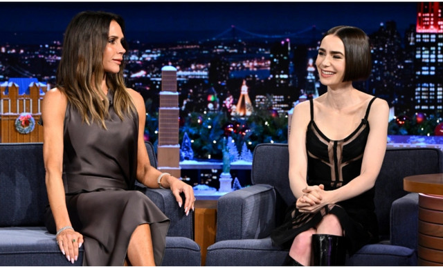 Λίλι Κόλινς: Γνώρισε τη Βικτόρια Μπέκαμ και… έβαλε τα κλάματα! (ΒΙΝΤΕΟ)