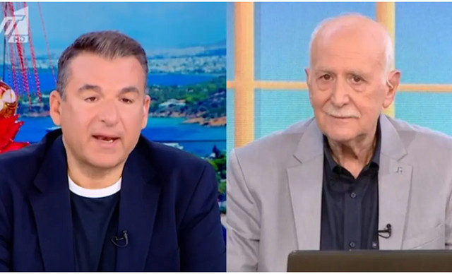 &Sigma;&omicron;&kappa;&alpha;&rho;&iota;&sigma;&mu;έ&nu;&omicron;&sigmaf; &omicron; &Lambda;&iota;ά&gamma;&kappa;&alpha;&sigmaf; &gamma;&iota;&alpha; &tau;&omicron;&nu; &Pi;&alpha;&pi;&alpha;&delta;ά&kappa;&eta;: &laquo;&Kappa;&alpha;&tau;έ&pi;&epsilon;&sigma;&epsilon; &mu;&epsilon;&tau;ά &tau;&omicron; &tau;έ&lambda;&omicron;&sigmaf;! &Epsilon;ί&nu;&alpha;&iota; &eta; &pi;&rho;ώ&tau;&eta; &phi;&omicron;&rho;ά &pi;&omicron;&upsilon; &tau;&omicron; &lambda;έ&omega;&hellip;&raquo;