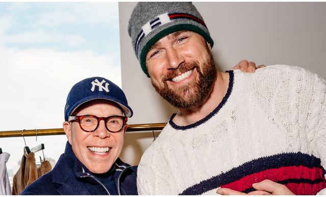 Tommy Hilfiger: K&alpha;&lambda;&omega;&sigma;&omicron;&rho;ί&zeta;&epsilon;&iota; &tau;&omicron;&nu; Travis Kelce, &omega;&sigmaf; Global Brand Ambassador &kappa;&alpha;&iota; Creative Collaborator