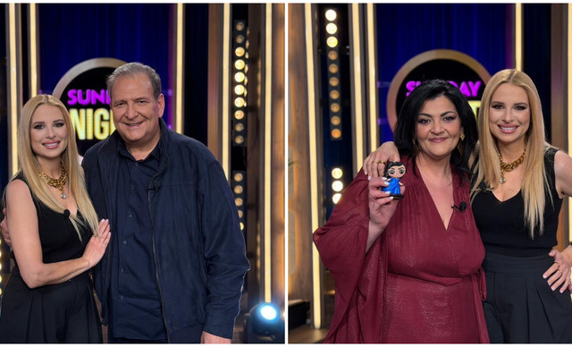 &Sigma;&tau;&omicron; &pi;&lambda;&alpha;&tau;ό &tau;&omicron;&upsilon; &laquo;Sunday Night&raquo; &eta; &Gamma;&iota;ώ&tau;&alpha; &Kappa;&rho;&omicron;&sigmaf; &kappa;&alpha;&iota; &omicron; &Beta;ί&kappa;&tau;&omega;&rho;&alpha;&sigmaf; &Pi;&alpha;&pi;&alpha;&delta;ό&pi;&omicron;&upsilon;&lambda;&omicron;&sigmaf;