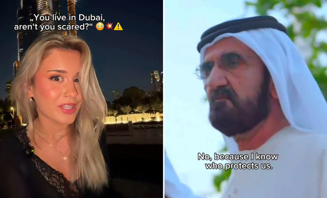 «Φοβάσαι στο Ντουμπάι; Όχι, γιατί ξέρω ποιος μας προστατεύει»: Άτυπη καμπάνια από τα Εμιράτα στο TikTok