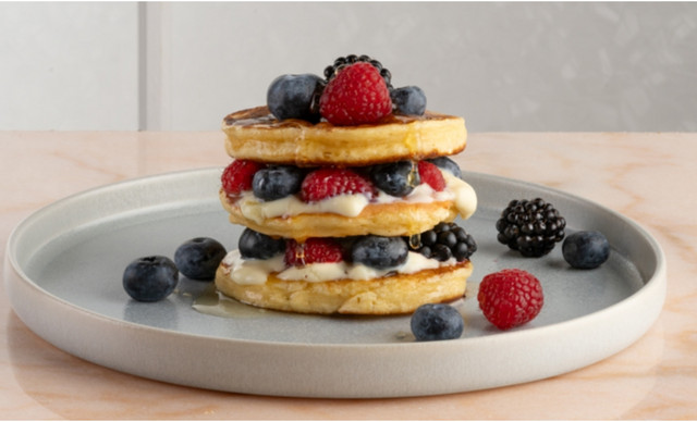 &Sigma;&upsilon;&nu;&tau;&alpha;&gamma;ή &gamma;&iota;&alpha; &nu;ό&sigma;&tau;&iota;&mu;&alpha; pancakes &mu;&epsilon; &pi;&omicron;&upsilon;&tau;ί&gamma;&kappa;&alpha; &pi;&rho;&omega;&tau;&epsilon;ΐ&nu;&eta;&sigmaf;
