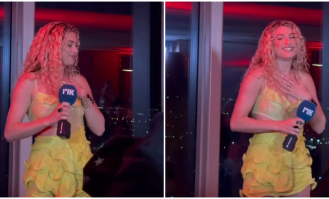 Eurovision 2026: &Eta; Antigoni &lambda;ύ&gamma;&iota;&sigma;&epsilon; on stage &ndash; &Eta; &sigma;&tau;&iota;&gamma;&mu;ή &pi;&omicron;&upsilon; &sigma;&upsilon;&gamma;&kappa;ί&nu;&eta;&sigma;&epsilon; (BINTEO)