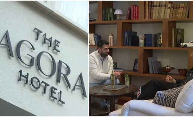 The Agora Hotel: &Sigma;&tau;&omicron;&nu; &ldquo;&pi;&alpha;&rho;ά&delta;&epsilon;&iota;&sigma;&omicron;&rdquo; &tau;&omega;&nu; &Lambda;&epsilon;&upsilon;&kappa;ά&rho;&omega;&nu; &ndash; &Tau;&omicron; &pi;&rho;ώ&tau;&omicron; &xi;&epsilon;&nu;&omicron;&delta;&omicron;&chi;&epsilon;ί&omicron; &sigma;&tau;&eta;&nu; &Kappa;ύ&pi;&rho;&omicron; &pi;&omicron;&upsilon; &tau;&iota;&mu;ή&theta;&eta;&kappa;&epsilon; &mu;&epsilon; Michelin Key