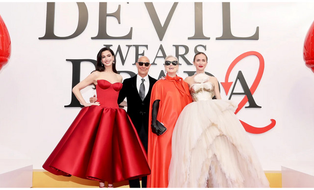 The Devil Wears Prada 2: &Tau;&alpha; &epsilon;&nu;&tau;&upsilon;&pi;&omega;&sigma;&iota;&alpha;&kappa;ά looks &alpha;&pi;ό &tau;&eta;&nu; &pi;&alpha;&gamma;&kappa;ό&sigma;&mu;&iota;&alpha; &pi;&rho;&epsilon;&mu;&iota;έ&rho;&alpha; &sigma;&tau;&eta; &Nu;έ&alpha; &Upsilon;ό&rho;&kappa;&eta;