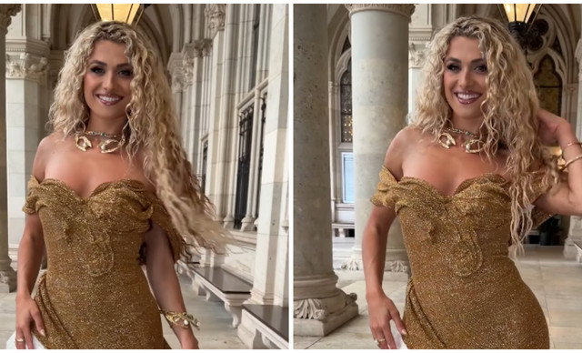 Eurovision 2026: &Eta; Antigoni Buxton &laquo;έ&kappa;&lambda;&epsilon;&psi;&epsilon;&raquo; &tau;&iota;&sigmaf; &epsilon;&nu;&tau;&upsilon;&pi;ώ&sigma;&epsilon;&iota;&sigmaf; &sigma;&tau;&omicron; turquoise carpet (&Beta;&Iota;&Nu;&Tau;&Epsilon;&Omicron;)