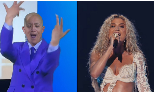 &Tau;&alpha; &laquo;έ&sigma;&pi;&alpha;&sigma;&epsilon;&raquo; &eta; &delta;&iota;&epsilon;&rho;&mu;&eta;&nu;έ&alpha;&sigmaf; &tau;&omicron;&upsilon; BBC &sigma;&tau;&omicron;&nu; &tau;&epsilon;&lambda;&iota;&kappa;ό &tau;&eta;&sigmaf; Eurovision &mu;&epsilon; &tau;&omicron; &ldquo;Jalla&rdquo; (&Beta;&Iota;&Nu;&Tau;&Epsilon;&Omicron;)