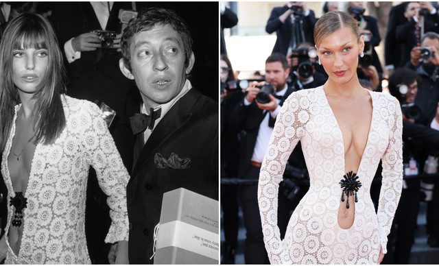 Bella Hadid: &Sigma;&tau;&iota;&sigmaf; &Kappa;ά&nu;&nu;&epsilon;&sigmaf; &mu;&epsilon; &phi;ό&rho;&epsilon;&mu;&alpha; &epsilon;&mu;&pi;&nu;&epsilon;&upsilon;&sigma;&mu;έ&nu;&omicron; &alpha;&pi;ό &epsilon;&mu;&phi;ά&nu;&iota;&sigma;&eta; &tau;&eta;&sigmaf; &Tau;&zeta;έ&iota;&nu; &Mu;&pi;ί&rho;&kappa;&iota;&nu; &tau;&omicron; 1969