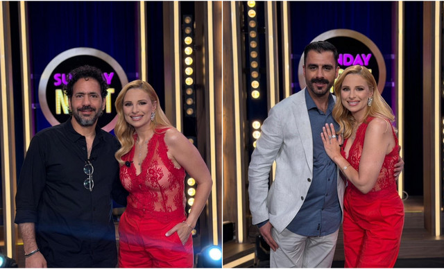 &Tau;&omicron; &laquo;Sunday Night&raquo; &phi;&iota;&lambda;&omicron;&xi;&epsilon;&nu;&epsilon;ί &tau;&omicron;&nu; &Phi;ώ&tau;&eta; &Gamma;&epsilon;&omega;&rho;&gamma;ί&delta;&eta; &kappa;&alpha;&iota; &tau;&omicron;&nu; &Mu;&alpha;&rho;ί&nu;&omicron; &Kappa;ό&nu;&sigma;&omicron;&lambda;&omicron; (BINTEO)