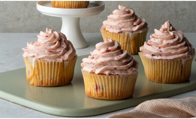 &Gamma;&lambda;&upsilon;&kappa;&iota;ά &sigma;&upsilon;&nu;&tau;&alpha;&gamma;ή &gamma;&iota;&alpha; cupcakes &mu;&epsilon; &phi;&rho;ά&omicron;&upsilon;&lambda;&epsilon;&sigmaf; &kappa;&alpha;&iota; &lambda;&epsilon;&upsilon;&kappa;ή &sigma;&omicron;&kappa;&omicron;&lambda;ά&tau;&alpha;