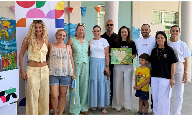 &Tau;&omicron; ENA Foundation &mu;&epsilon; &tau;&eta;&nu; &Alpha;&nu;&tau;&iota;&gamma;ό&nu;&eta; &epsilon;&pi;&iota;&sigma;&kappa;έ&phi;&theta;&eta;&kappa;&alpha;&nu; &tau;&omicron; &Kappa;έ&nu;&tau;&rho;&omicron; &Pi;&alpha;&iota;&delta;&iota;ώ&nu; &mu;&epsilon; &Alpha;&upsilon;&tau;&iota;&sigma;&mu;ό &sigma;&tau;&eta; &Lambda;&epsilon;&mu;&epsilon;&sigma;ό