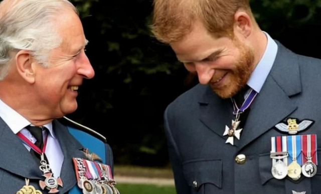 Η μυστική επανένωση του Harry με τον βασιλιά Κάρολο και ο αυστηρός όρος του Παλατιού