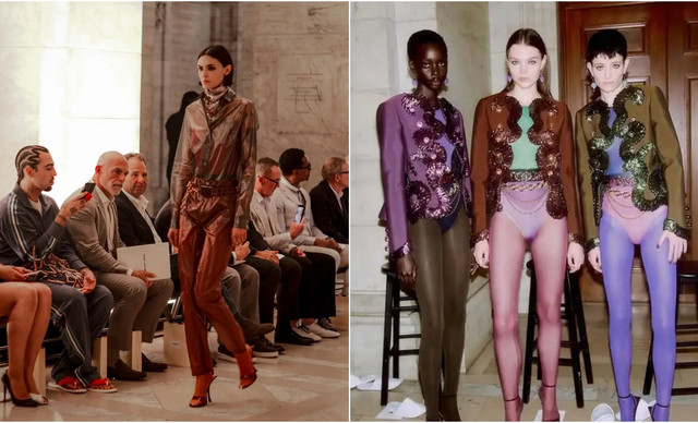 Marc Jacobs SS27: &Tau;&omicron; &tau;&epsilon;&tau;&rho;ά&lambda;&epsilon;&pi;&tau;&omicron; fashion show &pi;&omicron;&upsilon; &alpha;&pi;έ&delta;&epsilon;&iota;&xi;&epsilon; &pi;&omega;&sigmaf; &eta; &mu;ό&delta;&alpha; &delta;&epsilon;&nu; &chi;&rho;&epsilon;&iota;ά&zeta;&epsilon;&tau;&alpha;&iota; &chi;&rho;ό&nu;&omicron; &gamma;&iota;&alpha; &nu;&alpha; &gamma;&rho;ά&psi;&epsilon;&iota; &iota;&sigma;&tau;&omicron;&rho;ί&alpha;