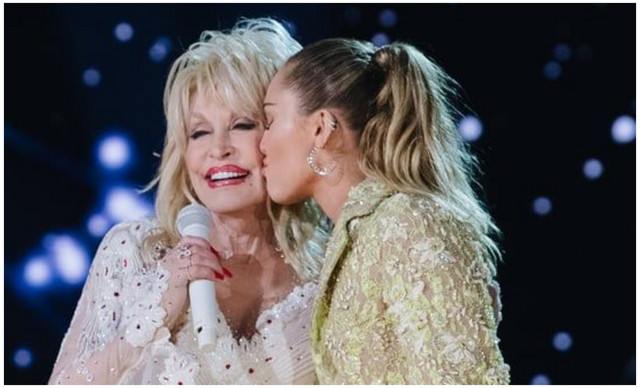 Miley Cyrus &gamma;&iota;&alpha; Dolly Parton: &laquo;&Theta;&alpha; &tau;&eta;&nu; &alpha;&gamma;&alpha;&pi;ώ &pi;ά&nu;&tau;&alpha; &kappa;&alpha;&iota; &theta;έ&lambda;&omega; &nu;&alpha; &tau;&eta;&nu; &kappa;ά&nu;&omega; &pi;&epsilon;&rho;ή&phi;&alpha;&nu;&eta;&raquo;