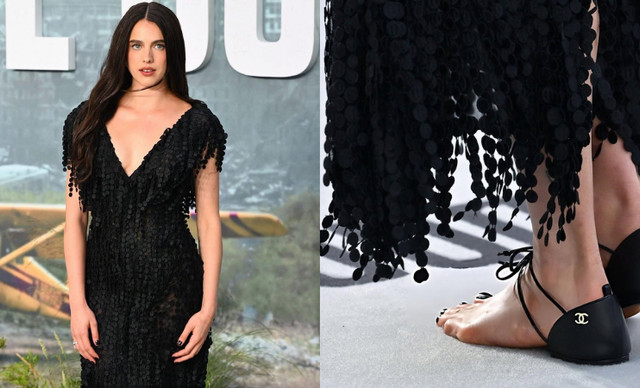 Margaret Qualley: &Phi;ό&rho;&epsilon;&sigma;&epsilon; &tau;&omicron; &laquo;&gamma;&upsilon;&mu;&nu;ό &pi;&alpha;&pi;&omicron;ύ&tau;&sigma;&iota;&raquo; &tau;&eta;&sigmaf; Chanel, &tau;&eta; &nu;έ&alpha; &tau;ά&sigma;&eta; &pi;&omicron;&upsilon; &delta;&iota;&chi;ά&zeta;&epsilon;&iota; &tau;&eta; &mu;ό&delta;&alpha;